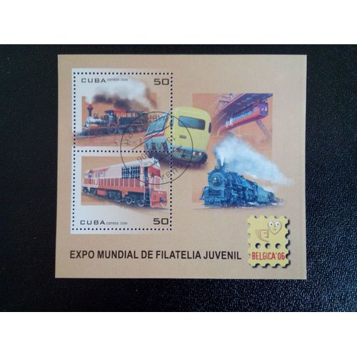 Timbre Cuba Yt Bl 216 Belgica '06 2006 ( 14812 )