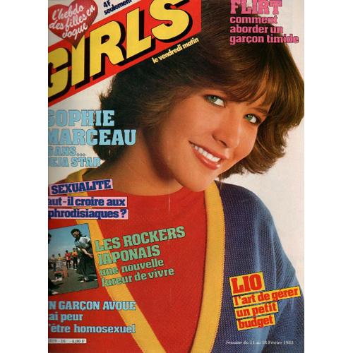 Girls ! 16 1983 Sophie Marceau/Bisset/Ginni Gallan/Miss France 83/F Valery/Leroy Beaulieu/Lio/Adjani