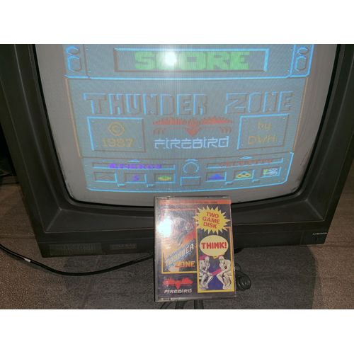 Rare Compilation 2 Jeux Thunder Zone + Think (Testé) - Amstrad Cpc 6128