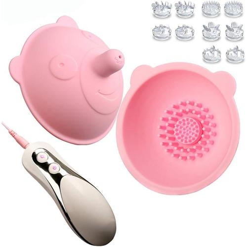 1 Paire De Forte Suceurs Mamelon Pinces À Tétons Sucker Ventouse En Silicone Aspirateur Jouets Sexuels Pour Femmes Hommes Et Couples