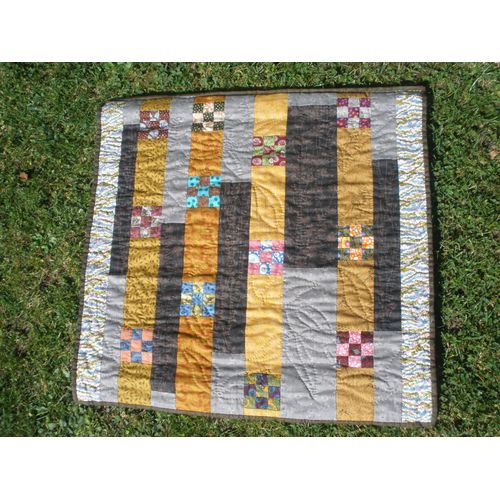 Panneau Mural Patchwork/Quilt "Le Noir'bier'