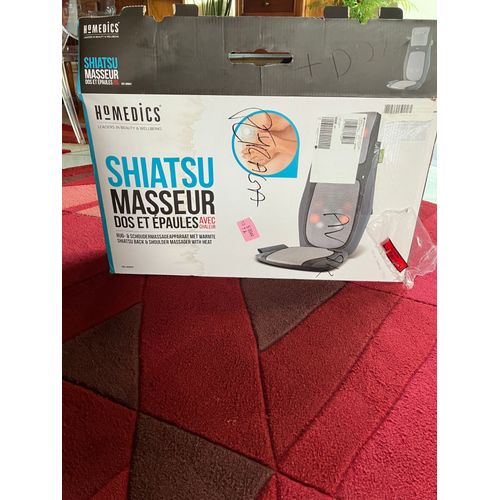 Homedics Eds-4000at - Masseur Shiatsu Dos - Épaules
