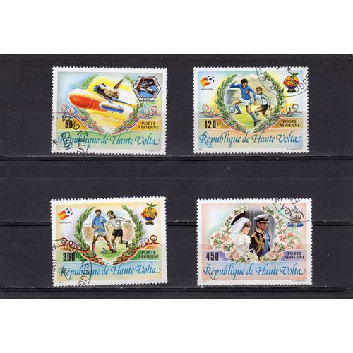 Timbres De Poste Aérienne De Haute-Volta (Evènements Récents)