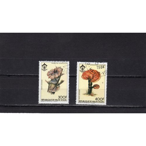 Timbres De Poste Aérienne De Haute-Volta (Champignons De Haute-Volta)