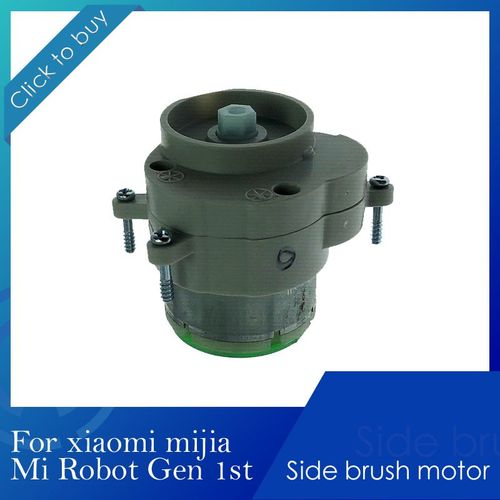 Moteur de boîte de vitesses à brosse latérale d'origine pour XIAOMI Mijia Mi Robot Gen 1st, pièces de rechange pour répa May06105415