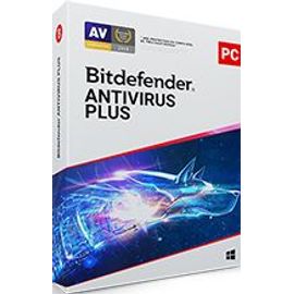 Bitdefender Antivirus Plus - 3 Postes - 1 An - Logiciel En Téléchargement - Pc