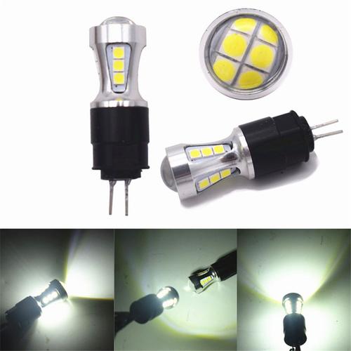 Ampoules Led Blanches Pour Citroën C5, 2 X Dc 12v G4 Hp24w, Lumière Drl 3008 18 Smd