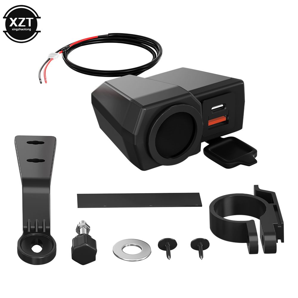 Usb Et Type C - Chargeur Usb Type C Qc3.0 Pour Moto Et Touri...