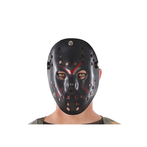 Masque De Hockey Noir Adulte Taille Unique