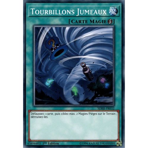 Yu-Gi-Oh! - Sdrr-Fr032 - Tourbillons Jumeaux - Commune