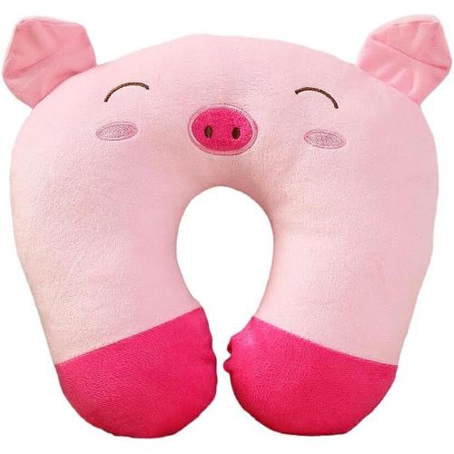 Cochon Rose Cochon Rose Profitez D'oreillers En Forme De U De Voyage Confortables Conçus Pour Les Oreillers Portables En Forme De U Dormez