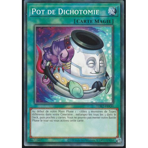 Carte Yu-Gi-Oh - Pot De Dichotomie - Ldk2-Frk30