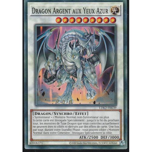 Carte Yu-Gi-Oh - Dragon Argent Aux Yeux Azur - Ldk2-Frk39