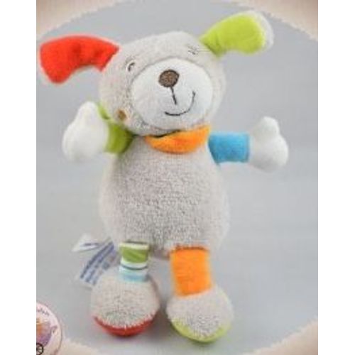 Mini Doudou Chien Attache-Tétine Baby Sun Tigex