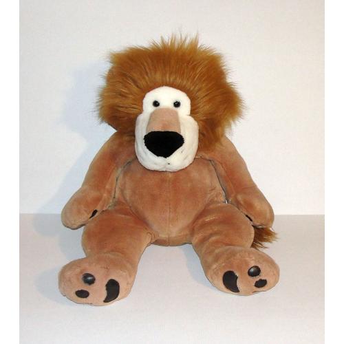 Lion Assis Grand Modele Peluche Play By Play 38cm