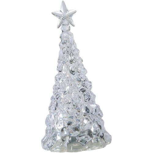 Blanc Blanc 1 Pc Veilleuse Lumière Led Feux Led Lampe De Bureau Sapin De Noel Sapin De Noël Illuminé Decoration Table Décor Lumières