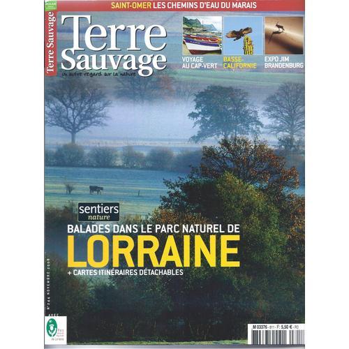 Terre Sauvage 811 - Balades Dans Le Parc Naturel De Lorraine