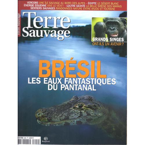 Terre Sauvage 209 - Brésil : Les Eaux Du Pantanal