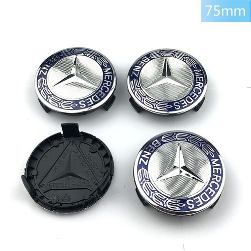  Mercedes-Benz Cache-moyeux, étoile avec couronne de laurier