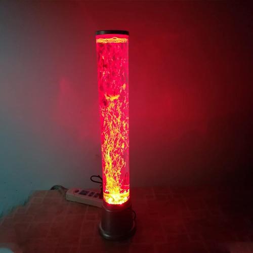 48cm 48cm Lampe À Lave Méduse, Veilleuse D'aquarium For Enfants Et Adultes, Lampes D'ambiance À 7 Couleurs Changeantes, Aquarium