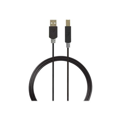 Nedis - Câble USB - USB (M) pour USB type B (M) - USB 2.0 - 3 m - moulé - anthracite