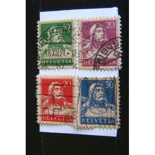 Timbres Suisses Guillaume Tell