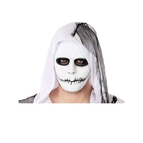 Masque Blanc Bouche Cousue Adulte Taille Unique