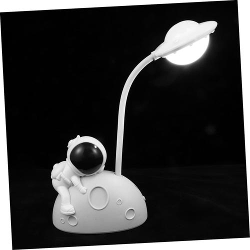 Blanc Blanc Lampe De Bureau Astronaute Veilleuse Usb Veilleuses Pour Enfants Lumière Chambre Decoration Chambre Bebe Auto Lampe De Chevet