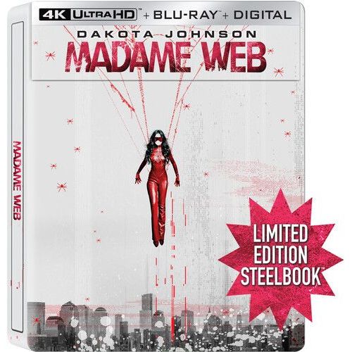 Madame Web (Steelbook) [Ultra Hd] Ltd Ed, With Blu-Ray, Steelbook, 4k Mastering, Digital Copy
