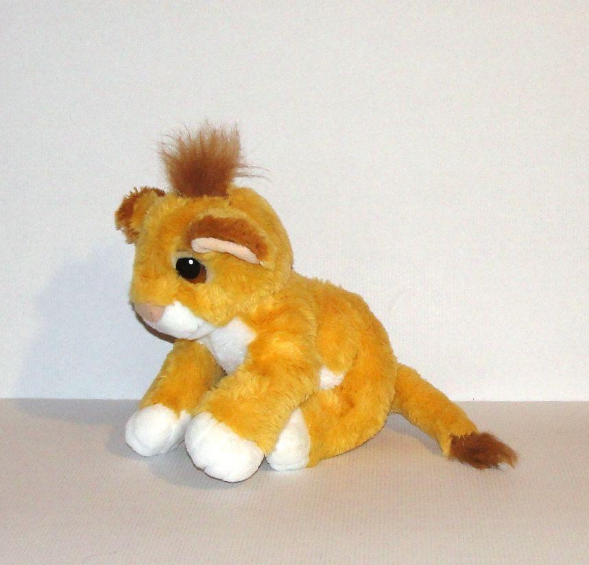 Peluche Doudou Roi Lion Disney Authentic Simba 1993 Mattel - happy.doudou