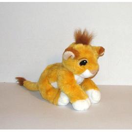Peluche lion Simba DISNEY Mattel Authentic Le Roi Lion vintage 1983