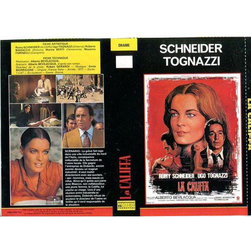 Jaquette Pour V H S - " La Califfa " : Romy Schneider / Ugo Tognazzi - " On Aura Tout Vu " : Pierre Richard / Miou-Miou