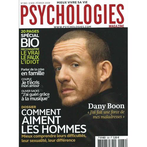 Psychologies Magazine N°282 - Coupures De Presse - Dany Boon
