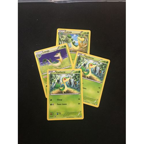 (2049) Vipélierre X2 + Lianaja X2 Pokemon