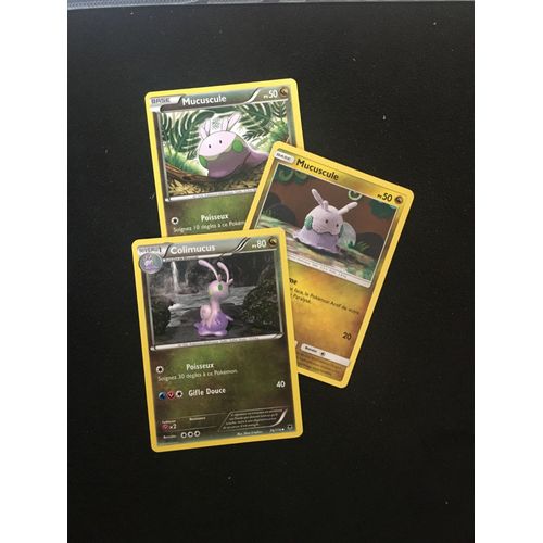(2051) Mucuscule X2 + Colimucus Pokemon