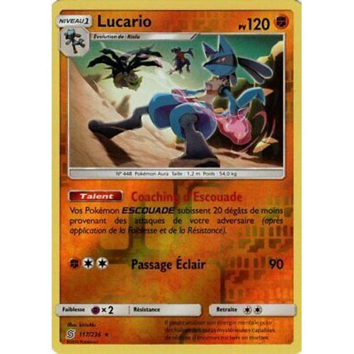 Lucario (117/236) Reverse Sl11 Harmonie Des Esprits Fr