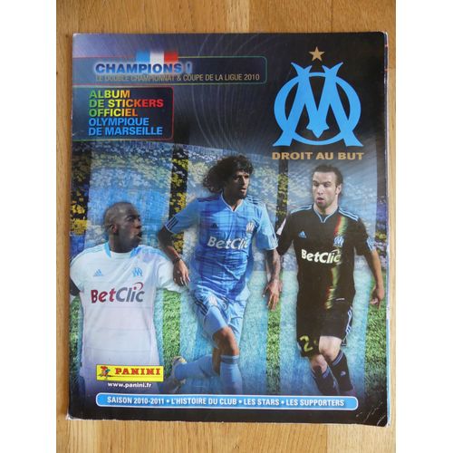 Droit Au But Album Panini De L'olympique De Marseille 2010 0
