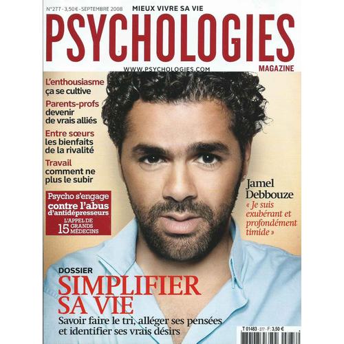 Psychologies Magazine N°277 - Coupures De Presse - Jamel Debbouze