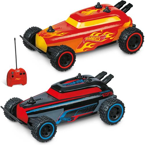 Multicolore -63702 Motors-Hot Wheels Micro Rip Rod-Voiture Radiocommandée Pour Enfants-2 Couleurs Assorties-Échelle 1:28-63702, 63702, Multicolore