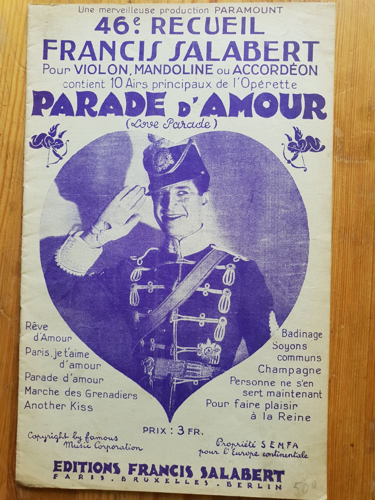 Parade D'amour ( Love Parade )