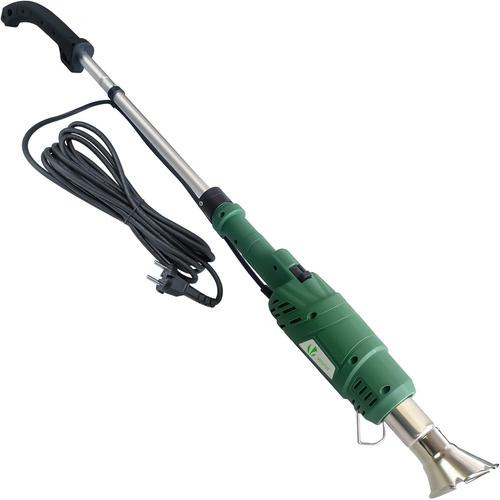 Unique Désherbeur Electrique Pistolet 2000W avec Cordon et 2 Buses Brûleur électrique de mauvaises herbes Allume Charbon Désherbant Brûleur 3 en 1 Pour Jardin Barbecue Bricolage