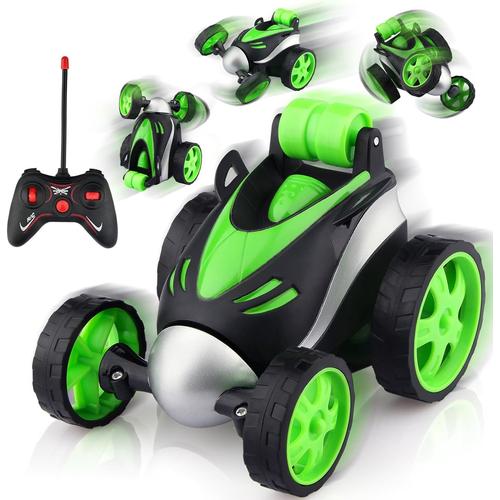 Voiture Télécommandée Enfant, Jouets Garçons Filles 3 4 5 6 7 8 + Ans Jeu Voiture Radiocommandés Téléguidée 360° Petit Rc Crawler Car Véhicule Jeux Extérieur Intérieur Cadeau Noël