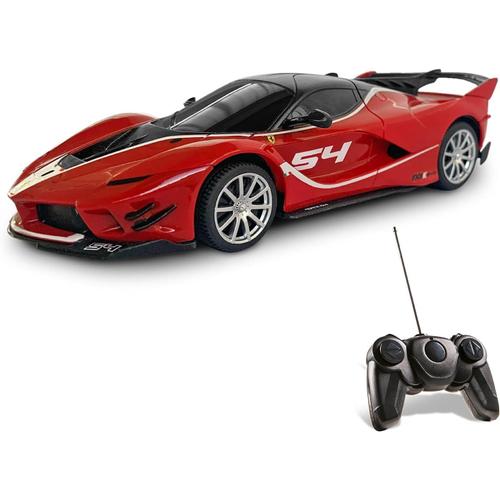 Rc 1:24 Ferrari Fxxx K Evo Motors 63605 Machine Radiocommandée Ferrari R/C Modèle Fxx K Evo À L'échelle 1/24 ¿ Voiture Jeu Pour Enfant ¿ Rouge