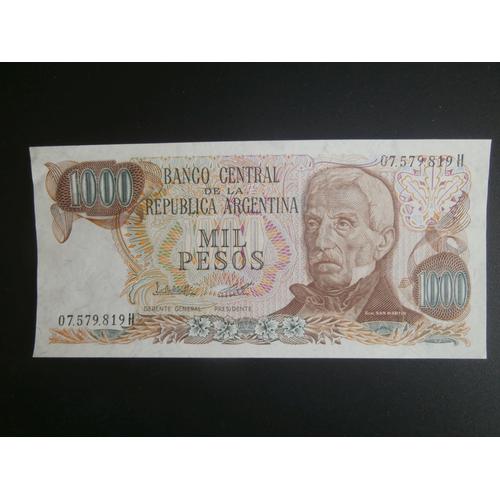 Billet De 1000 Pesos (Argentine)