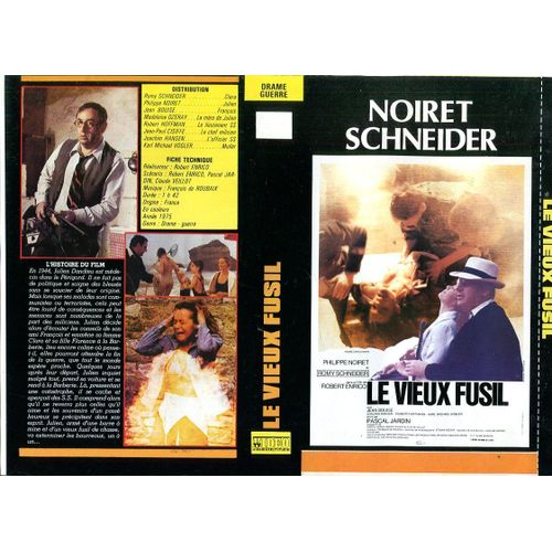 Jaquette Pour V H S - " Le Vieux Fusil " : Philippe Noiret / Romy Schneider - " Puppet Master I I I " : Guy Rolfe / Richard Lynch