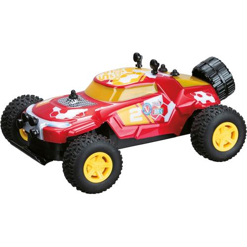 Bleu Clair/Rouge. - Hot Wheels Dune Monster Voiture Télécommandée À L'échelle 1:24, Double Fréquence, Jusqu'à 10 Km/H De Vitesse, Coque Lexan, Fonction Complète Pour Enfants, 63682, Bleu Clair/Rouge