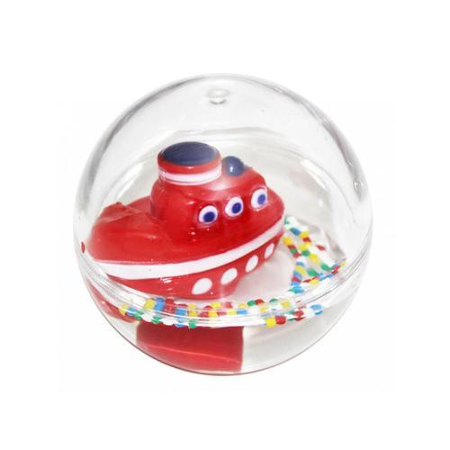 Bulle D'eau Bateau 10 Cm - Fabriqué En Europe - Jouet De Bain