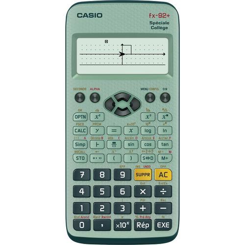 Calculatrice scientifique Casio FX 92+ spéciale Collège