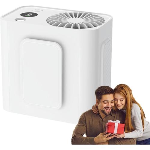 Blanc Blanc Ventilateur de camping portable, ventilateur de ceinture portable | Ventilateur à clip de taille pour le camping | Ventilateur