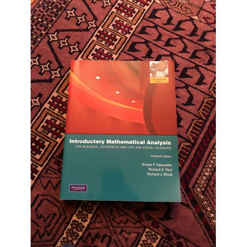 Introductory Mathematical Analysis